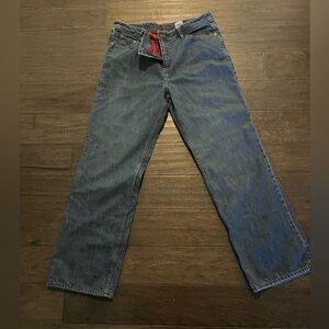 Fleece lined jeans